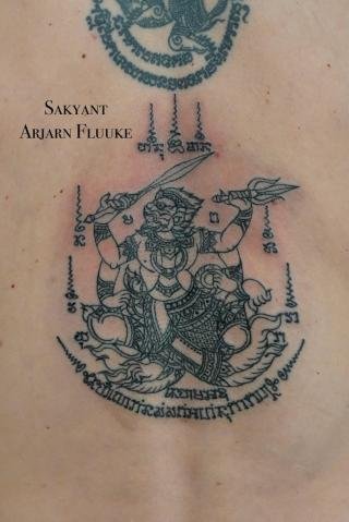 Sakyant Arjarn Fluke | sak yant, sak yant tattoo, sak yant bangkok, sak yant designs