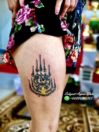 Sakyant Arjarn Fluke | sak yant, sak yant tattoo, sak yant bangkok, sak yant designs, sak yant meaning