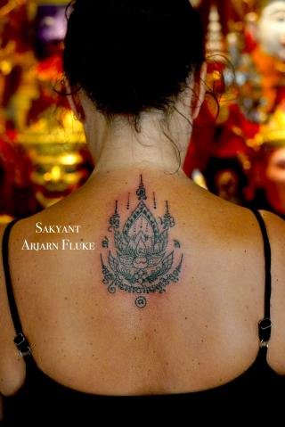Sakyant Arjarn Fluke | sak yant, sak yant tattoo, sak yant bangkok, sak yant designs, sak yant meaning