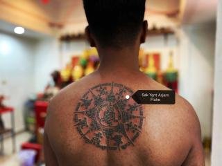 Sakyant Arjarn Fluke | sak yant, sak yant tattoo, sak yant bangkok, sak yant designs, sak yant meaning