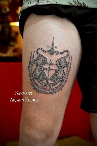 Sakyant Arjarn Fluke | sak yant, sak yant tattoo, sak yant bangkok, sak yant designs, sak yant meaning