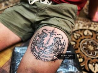 Sakyant Arjarn Fluke | sak yant, sak yant tattoo, sak yant bangkok, sak yant designs, sak yant meaning