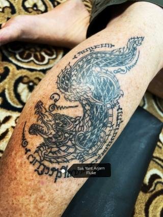 Sakyant Arjarn Fluke | sak yant, sak yant tattoo, sak yant bangkok, sak yant designs, sak yant meaning