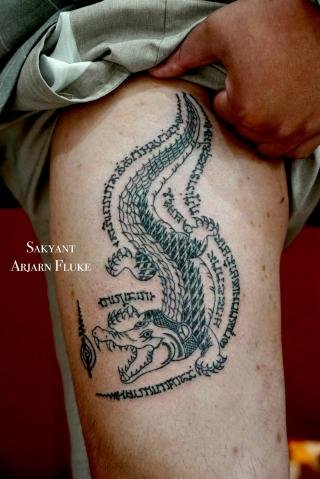 Sakyant Arjarn Fluke | sak yant, sak yant tattoo, sak yant bangkok, sak yant designs, sak yant meaning