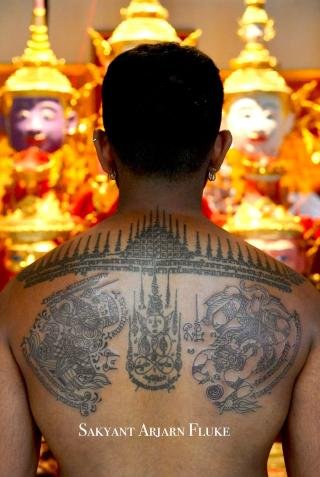 Sakyant Arjarn Fluke | sak yant, sak yant tattoo, sak yant bangkok, sak yant designs, sak yant meaning