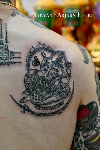 Sakyant Arjarn Fluke | sak yant, sak yant tattoo, sak yant bangkok, sak yant designs, sak yant meaning