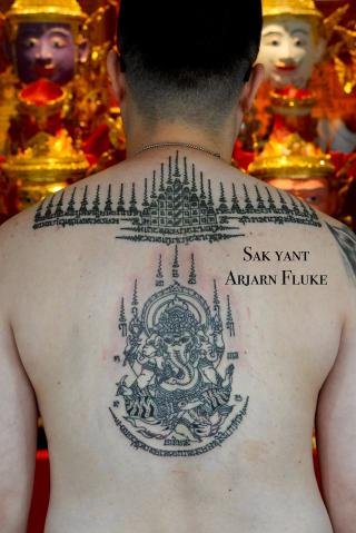 Sakyant Arjarn Fluke | sak yant, sak yant tattoo, sak yant bangkok, sak yant designs, sak yant meaning