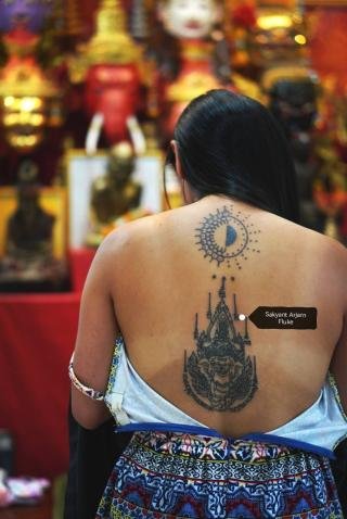 Sakyant Arjarn Fluke | sak yant, sak yant tattoo, sak yant bangkok, sak yant designs, sak yant meaning