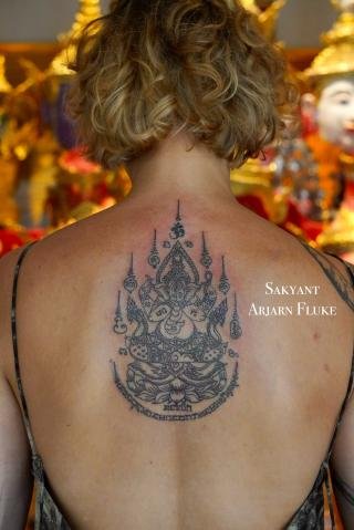 Sakyant Arjarn Fluke | sak yant, sak yant tattoo, sak yant bangkok, sak yant designs, sak yant meaning