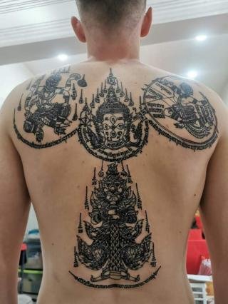 Sakyant Arjarn Fluke | sak yant, sak yant tattoo, sak yant bangkok, sak yant designs, sak yant meaning