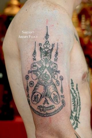 Sakyant Arjarn Fluke | sak yant, sak yant tattoo, sak yant bangkok, sak yant designs, sak yant meaning