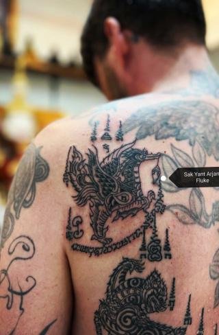 Sakyant Arjarn Fluke | sak yant, sak yant tattoo, sak yant bangkok, sak yant designs, sak yant meaning