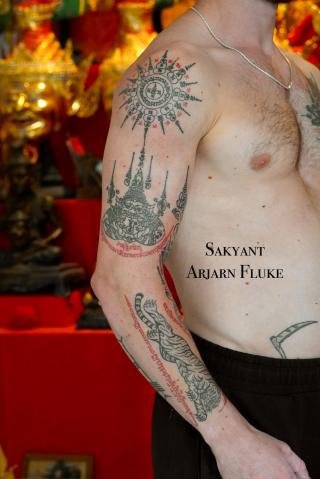Sakyant Arjarn Fluke | sak yant, sak yant tattoo, sak yant bangkok, sak yant designs, sak yant meaning