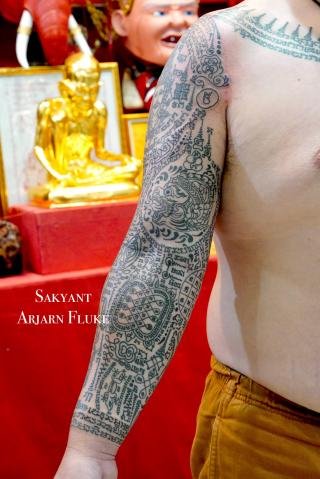 Sakyant Arjarn Fluke | sak yant, sak yant tattoo, sak yant bangkok, sak yant designs, sak yant meaning