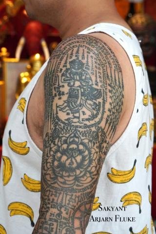 Sakyant Arjarn Fluke | sak yant, sak yant tattoo, sak yant bangkok, sak yant designs, sak yant meaning
