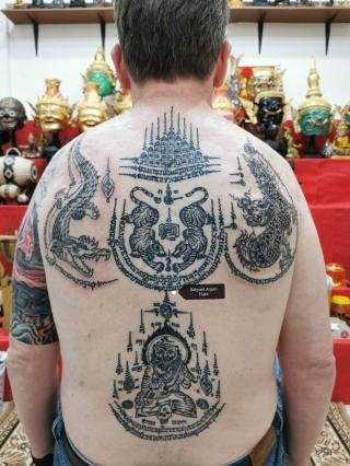 Sakyant Arjarn Fluke | sak yant, sak yant tattoo, sak yant bangkok, sak yant designs, sak yant meaning