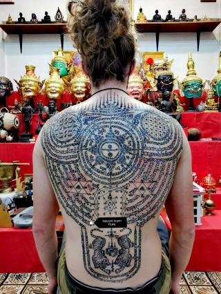 Sakyant Arjarn Fluke | sak yant, sak yant tattoo, sak yant bangkok, sak yant designs, sak yant meaning