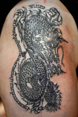 Sakyant Arjarn Fluke | sak yant, sak yant tattoo, sak yant bangkok, sak yant designs, sak yant meaning