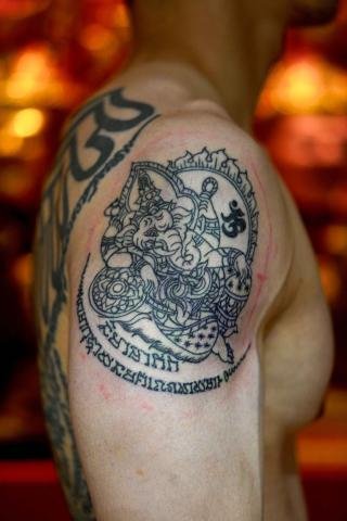 Sakyant Arjarn Fluke | sak yant, sak yant tattoo, sak yant bangkok, sak yant designs, sak yant meaning