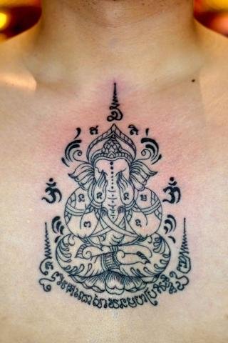 Sakyant Arjarn Fluke | sak yant, sak yant tattoo, sak yant bangkok, sak yant designs, sak yant meaning