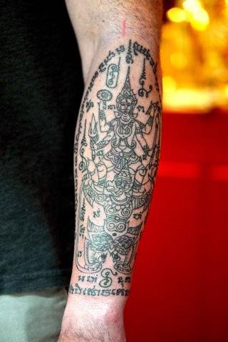 Sakyant Arjarn Fluke | sak yant, sak yant tattoo, sak yant bangkok, sak yant designs, sak yant meaning