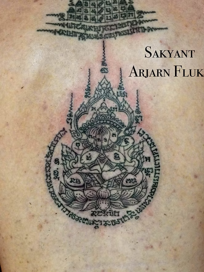 Sakyant Arjarn Fluke | sak yant meaning, Phra Pid ta meaning, sak yant, sak yant tattoo
