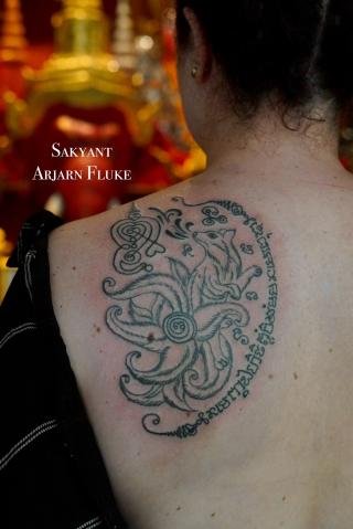 Sakyant Arjarn Fluke | sak yant meaning, Fox Yantra (Yant Chingchok) meaning, sak yant, sak yant tattoo