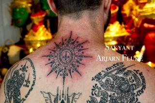Sakyant Arjarn Fluke | sak yant meaning, Phra Chao Pued Lok meaning, sak yant, sak yant tattoo