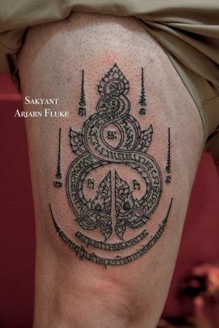 Sakyant Arjarn Fluke - gallery | sak yant, sak yant tattoo, sak yant bangkok