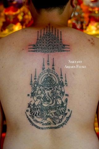 Sakyant Arjarn Fluke - gallery | sak yant, sak yant tattoo, sak yant bangkok