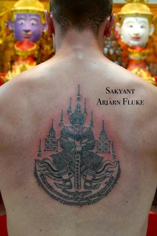 Sakyant Arjarn Fluke - gallery | sak yant, sak yant tattoo, sak yant bangkok